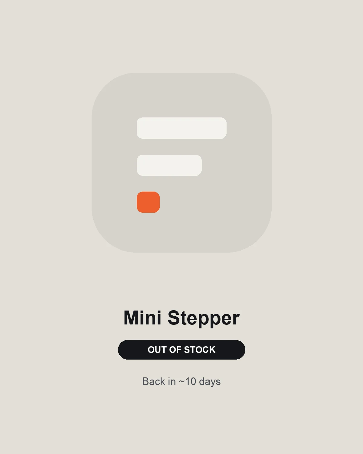 Mini Stepper — 1/1
